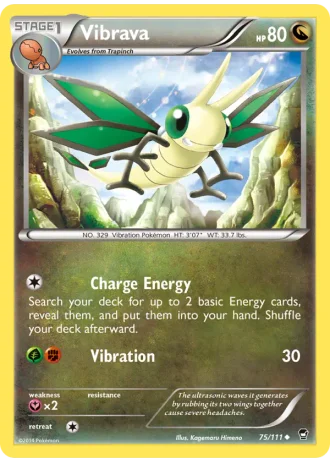 Vibrava #75/111 — Furious Fists