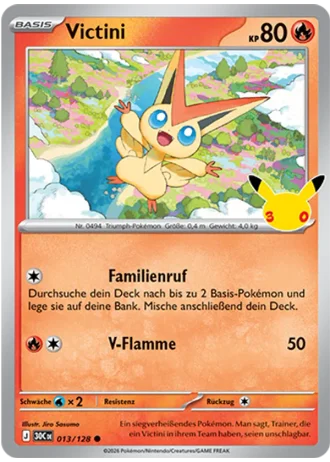 Victini #013/128 — 30 Jahre