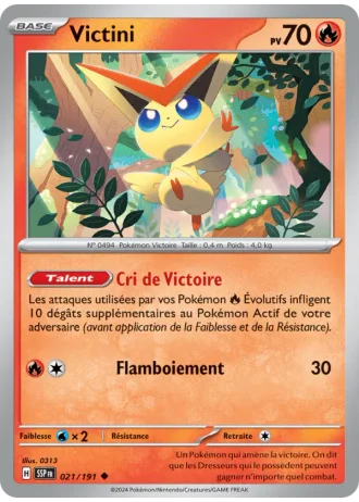 Victini #021 — Étincelles Déferlantes