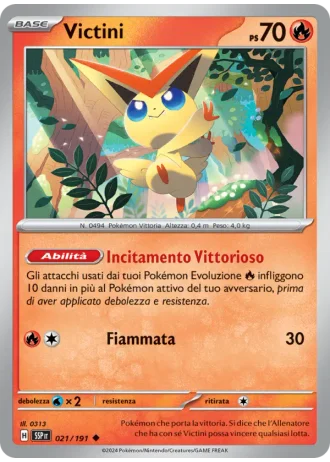 Victini #021 — Scintille Folgoranti