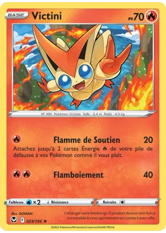 Victini #023/195 — Tempête Argentée