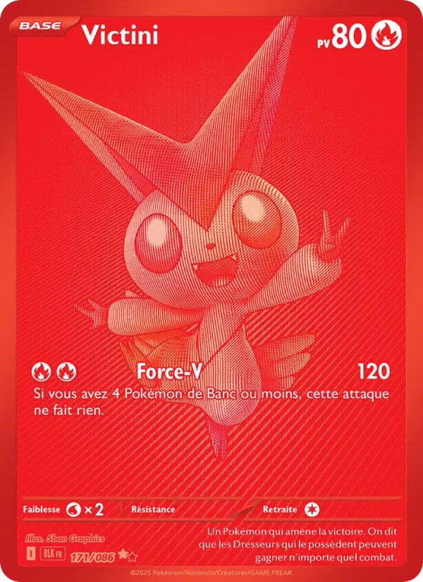Victini #171 — Foudre Noire