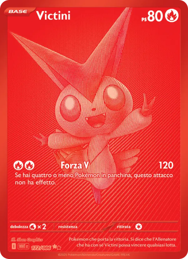 Victini #172 — Fuoco Bianco