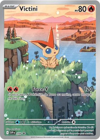 Victini #208 — Écarlate & Violet Promos
