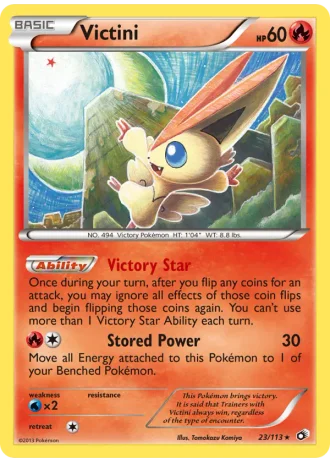 Victini #23 — Legendary Treasures