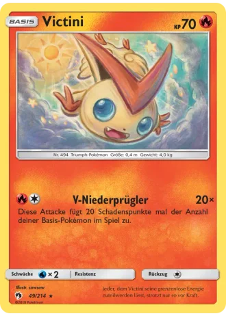 Victini #49/214 — Echo des Donners