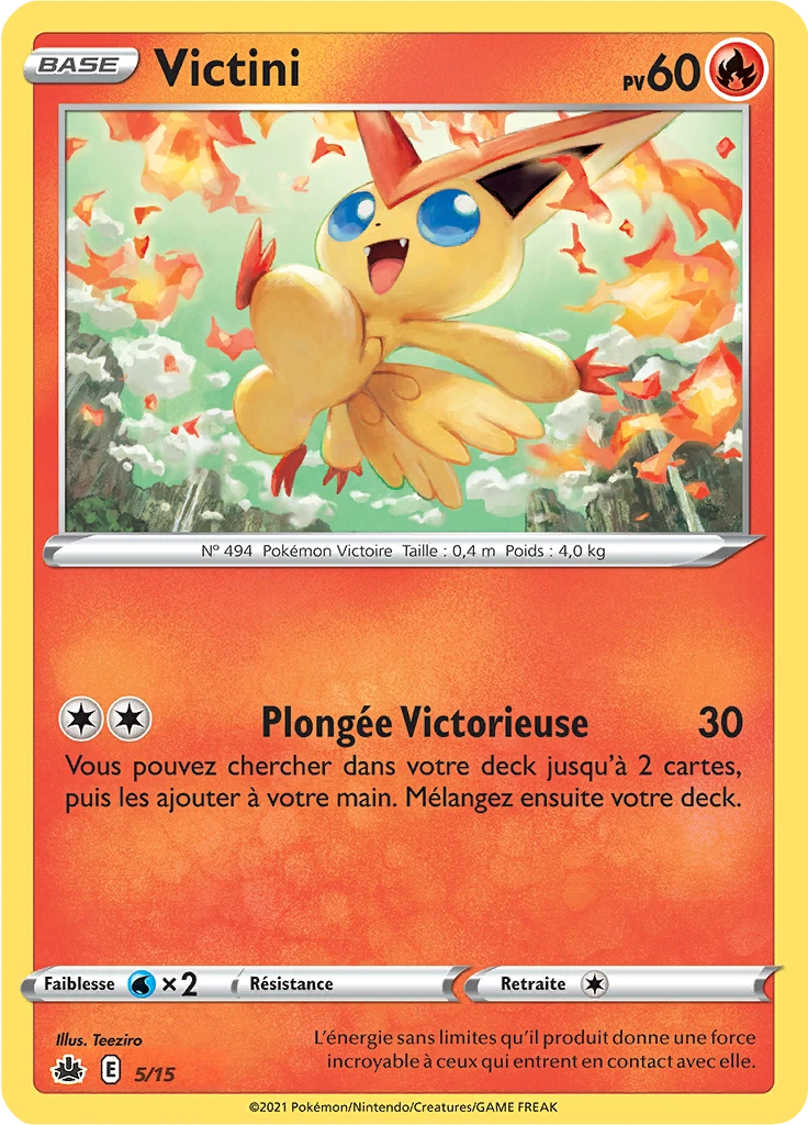 Victini #5 — Collection McDonald's 2022