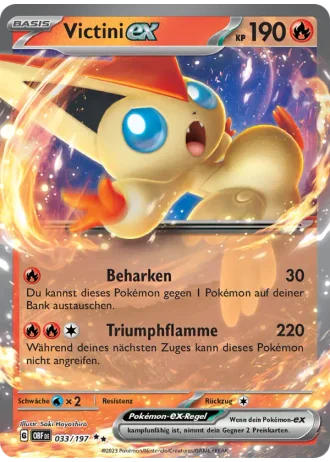 Victini ex #033/197 — Obsidianflammen