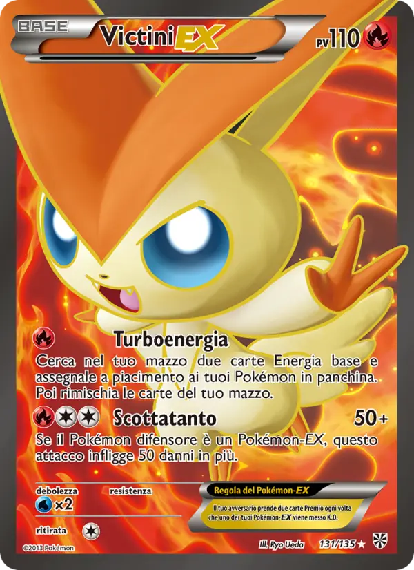 Victini EX #131 — Uragano Plasma