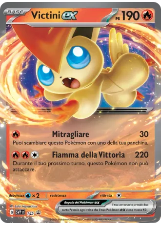 Victini ex #142 — Scarlatto e Violetto Promos