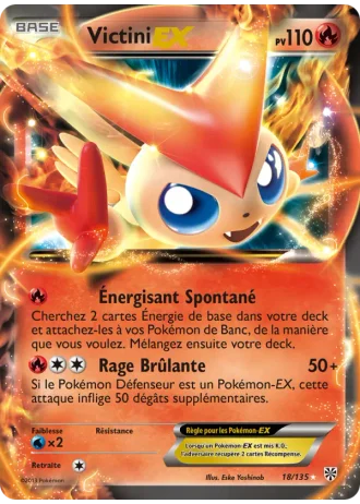 Victini EX #18/135 — Tempête Plasma