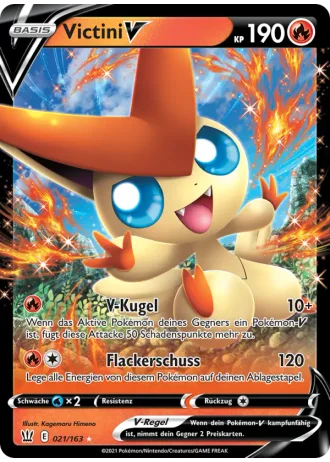 Victini V #21/163 — Kampfstile