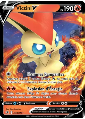 Victini V SWSH104 — Épée & Bouclier Promos
