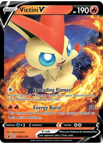 Victini V SWSH104 — Sword & Shield Promos