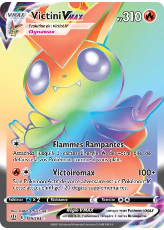 Victini VMAX #165/163 — Styles de combat