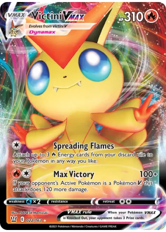 Victini VMAX #22 — Battle Styles