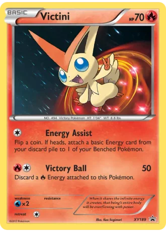 Victini XY189 — XY Promos