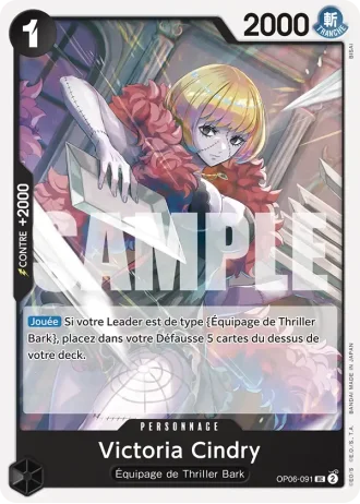 Victoria Cindry (OP06-091) (Full Art) — ONE PIECE CARD THE BEST (PRB01)