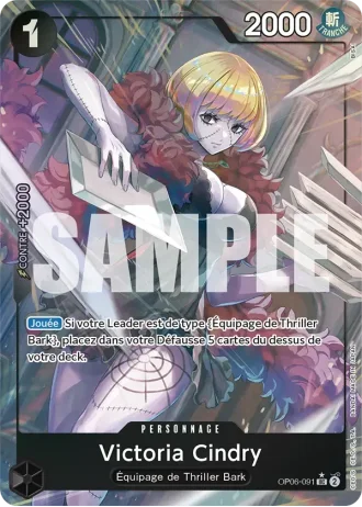 Victoria Cindry (OP06-091) (Reprint) — ONE PIECE CARD THE BEST (PRB01)