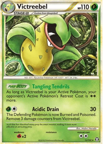 Victreebel #12/102 — Triumphant