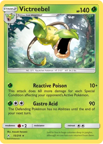Victreebel #15/214 — Unbroken Bonds