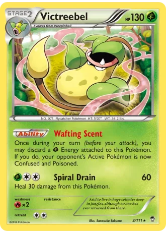 Victreebel #3/111 — Furious Fists