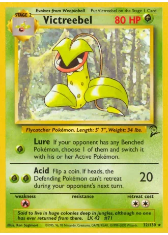 Victreebel #32/130 — Base Set 2