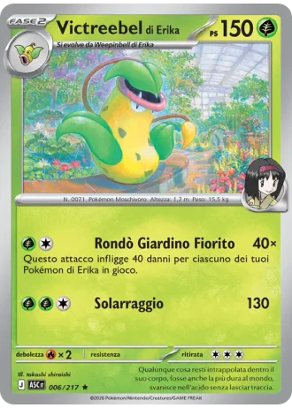 Victreebel di Erika #006/217 — Ascesa Eroica