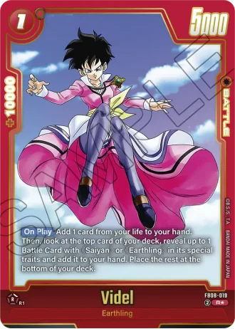 Videl (Alternative Art) FB08-019 — Saiyan's Pride (FB08)