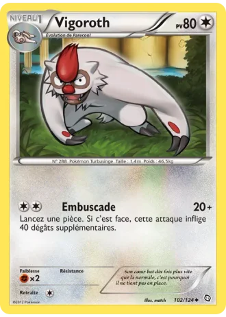 Vigoroth #102/124 — Dragons Exaltés