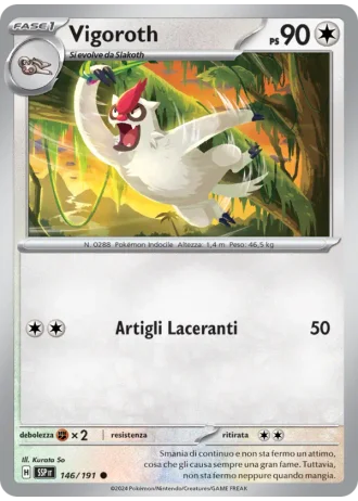 Vigoroth #146/191 — Scintille Folgoranti