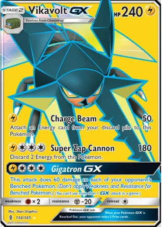 Vikavolt GX #134 — Guardians Rising