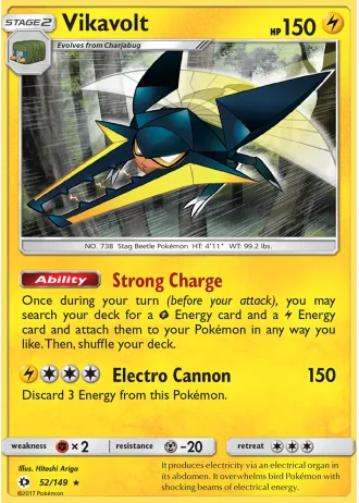 Vikavolt (League Crosshatch January 2017) #52 — Sun & Moon