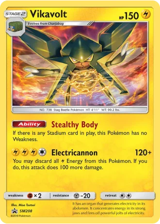 Vikavolt SM208 — Sun & Moon Promos