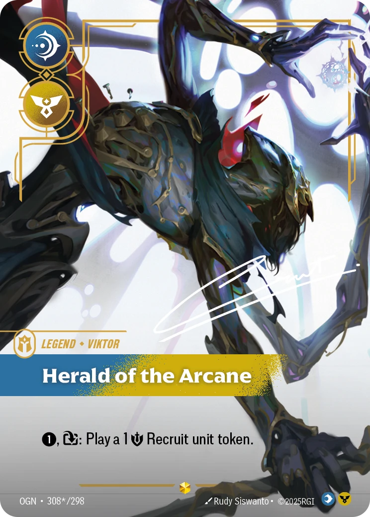 Viktor, Herald of the Arcane #308s — Origins