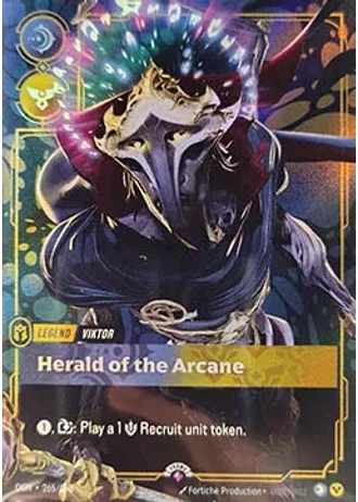 Viktor, Herald of the Arcane #265/298 — Organized Play Promos