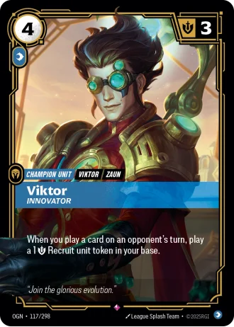 Viktor, Innovator #117/298 — Origins