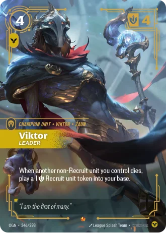 Viktor, Leader #246/298 — Origins