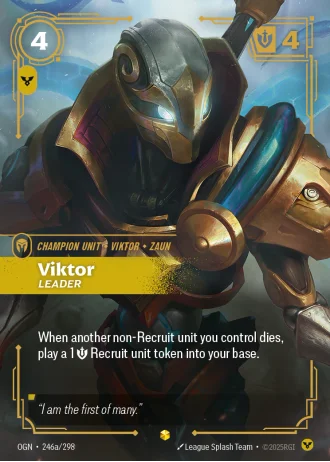 Viktor, Leader #246a/298 — Origins
