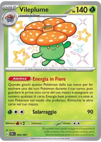 Vileplume #094 — Destino di Paldea