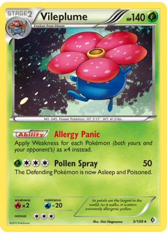 Vileplume #3/149 — Boundaries Crossed