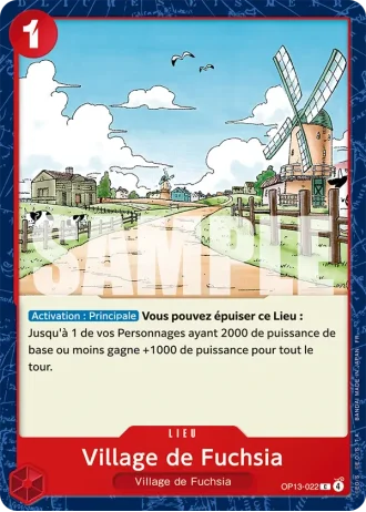 Village de Fuchsia (OP13-022) — Successeurs (OP13)