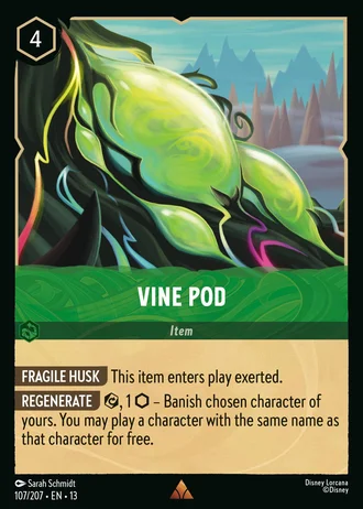 Vine Pod #107/261 — Attack of the Vine!