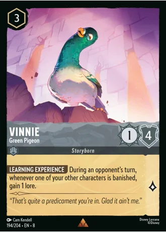 Vinnie - Green Pigeon #194/204 — Reign of Jafar