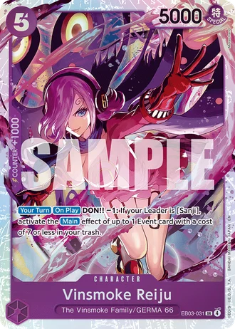 Vinsmoke Reiju (EB03-031) — ONE PIECE Heroines Edition (EB03)