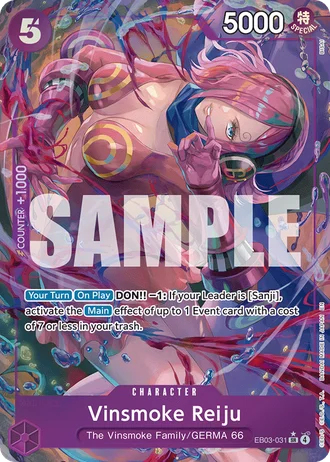 Vinsmoke Reiju (EB03-031) (Alternative Art) — ONE PIECE Heroines Edition (EB03)