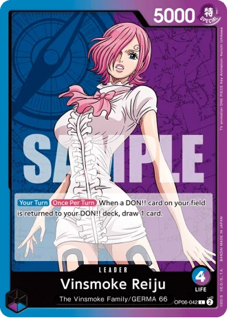 Vinsmoke Reiju (OP06-042) — Wings of the Captain (OP06)
