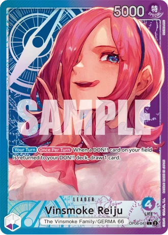 Vinsmoke Reiju (OP06-042) (Alternative Art) — Wings of the Captain (OP06)