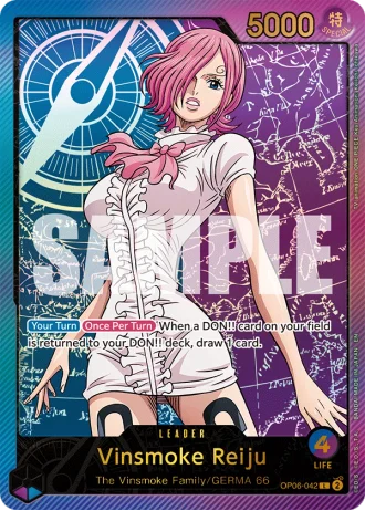 Vinsmoke Reiju (OP06-042) (Special Rare) — Anime 25th Collection (EB02)