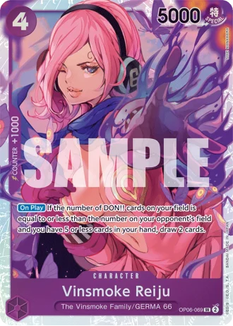 Vinsmoke Reiju (OP06-069) — Wings of the Captain (OP06)